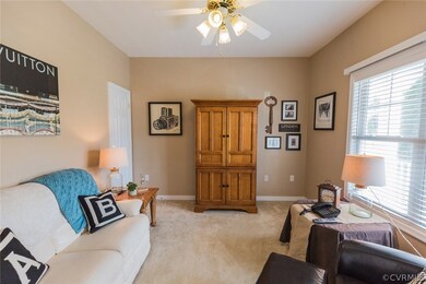 Guest Bedroom or perfect office space with walk-in