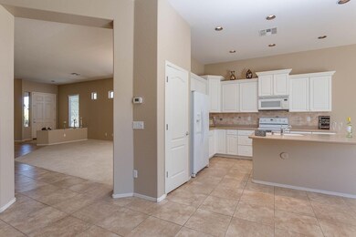 View from Family Room to Kitchen & Livin