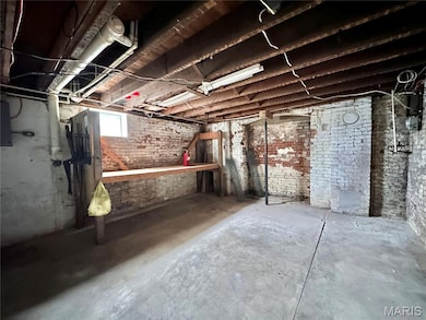 View of below grade area