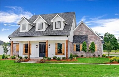Photo is from a previous house the builder built t
