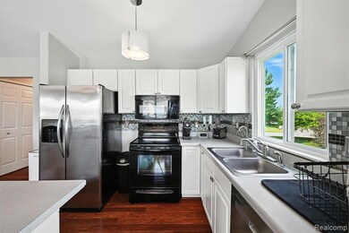 Bright kitchen with natural light