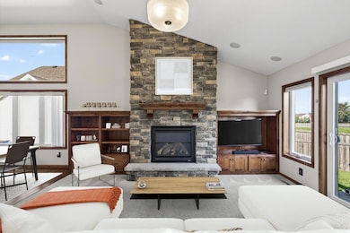 Virtually Staged Living Room