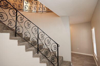 Ornate stair railing