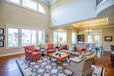 Spacious gathering area