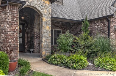 Beautiful rock and brick exterior with professiona