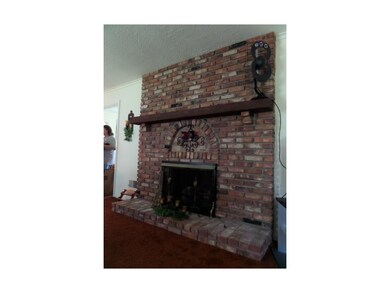 Focal point of this humongous living room.
