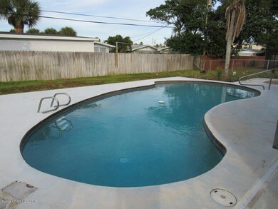 Pool and fenced in yard