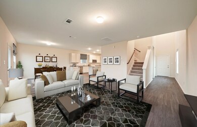 Spacious gathering  *Photos of furnished model. No