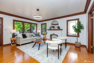 Formal living room in 2410 Carleton.  Entire house