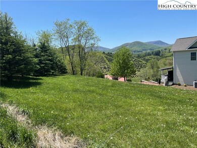 back of the property