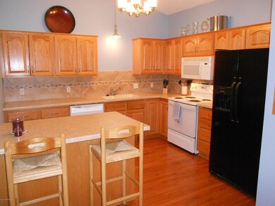 .beautiful kitchen with many upgrades