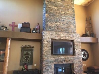 Fireplace and shelving 2