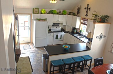 Spacious Kitchen and Back Door