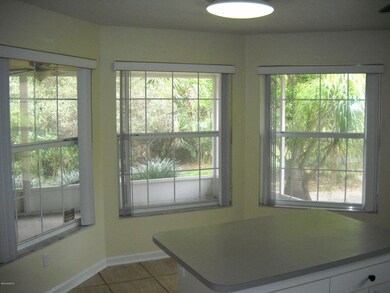 Breakfast nook area