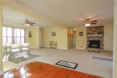 Enjoy entertaining family and friends with all this open space of the Living Room, Dining Room and Kitchen.