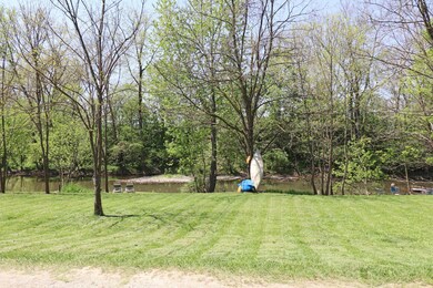 Large lawn area