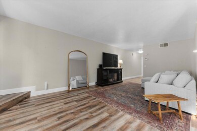 View into living room