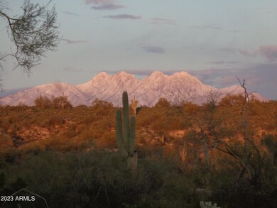 Four Peaks Dusk snow