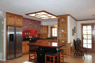 Skylight brightens the entire kitchen