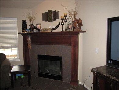 Living Room. Wonderful fireplace in the living roo