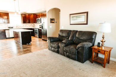 Living room to Kitchen
