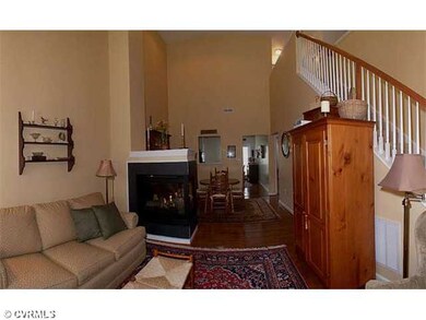 Den/Family/Great Room - Hardwood floors, Soaring S