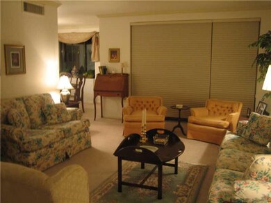 Living Room. The spacious room accommodates a crow