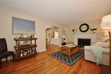 Spacious and bright living room