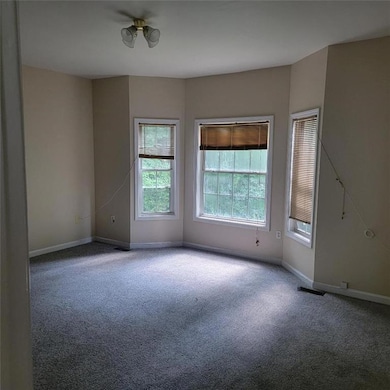 Spare room with carpet flooring and healthy amount of natural light