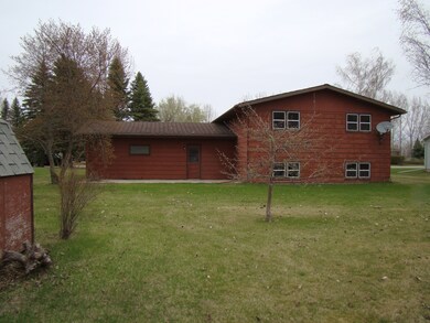 Rear view of house