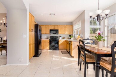 Open Kitchen & Eating Area