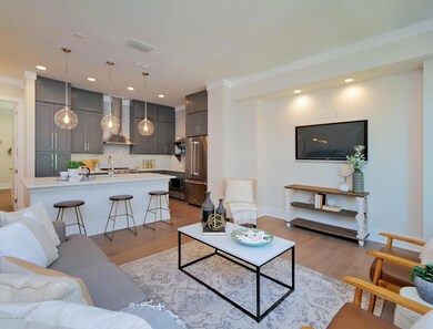 Family Room Opens to Kitchen