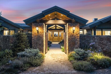 Twilight front entrance