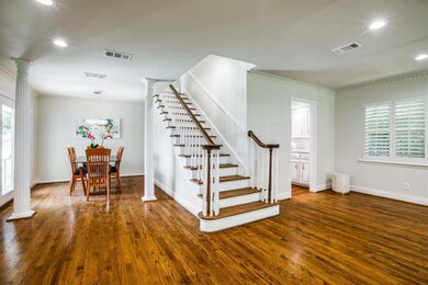 two choices for dining area