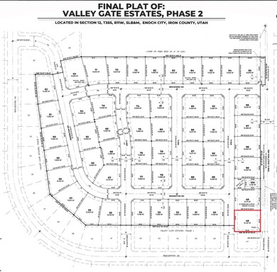 Plat map 1 lot 48