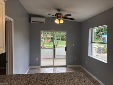 Unit A: Living room/New AC/Eat-In kitchen