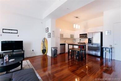 Kitchen and part of living room
