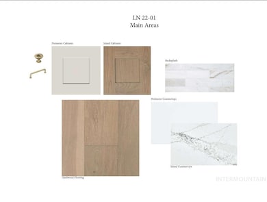 View of marketing collateral with multiple images