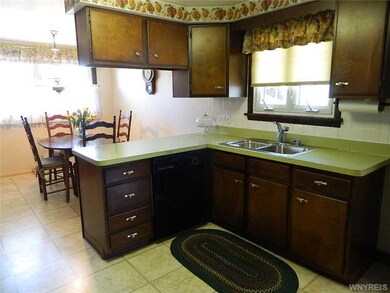 Exterior Front. Kitchen with dishwasher