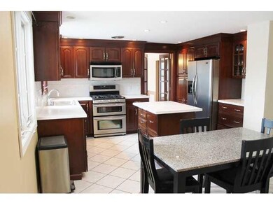 Kitchen Gorgeous kitchen with Cherry cabinets & br