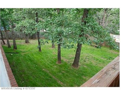 Exterior Front. Back yard off porch