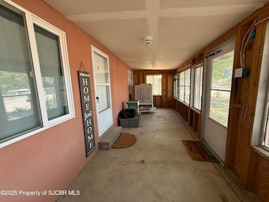 Enclosed porch