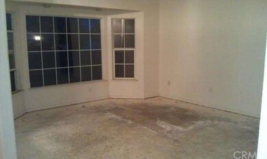 Bay window in the living room