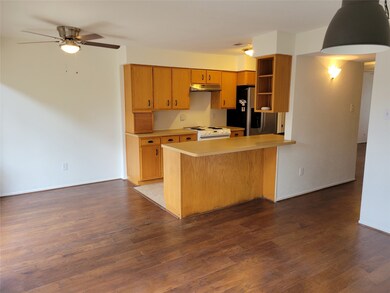 Open concept kitchen, breakfast nook and formal di