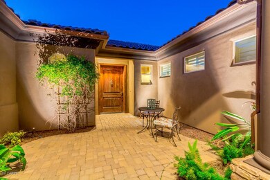 Courtyard Entry with pavers