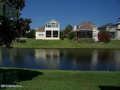 Backyard view of the lake