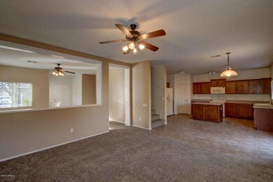 FAMILY ROOM, KITCHEN