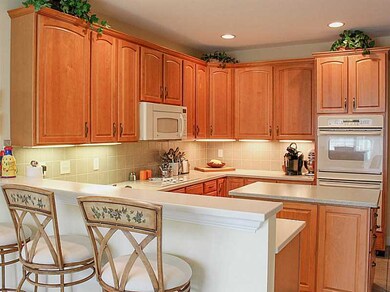 Kitchen. Eat-In Kitchen with center island & Break