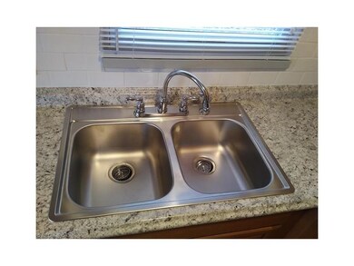New sink fixtures and plumbing