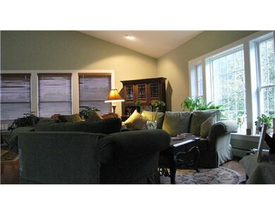 Living Room. The large, yet cozy...